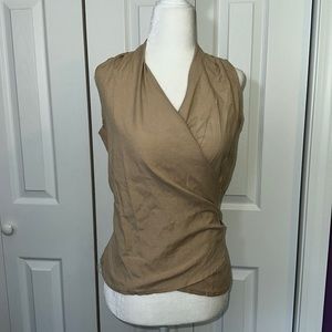M2 Studio Faux Wrap Top
